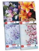 Herlitz Fzet A4/80-32 sima Flower